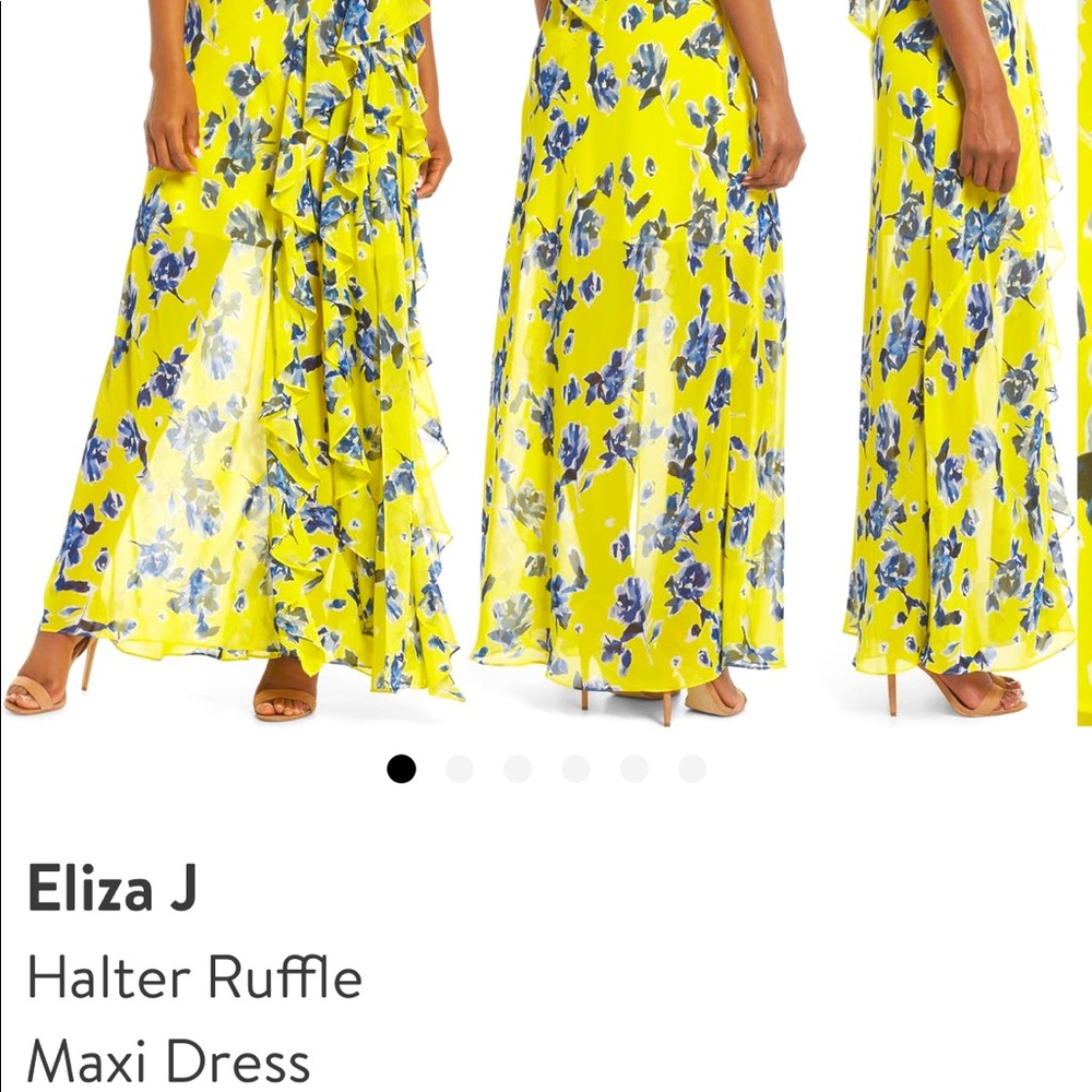 ✨ELIZA J✨ Gorgeous HALTER DRESS! Size 8